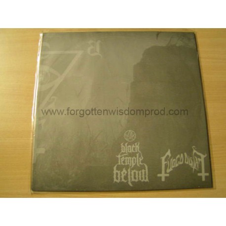 BLACK TEMPLE BELOW/FUOCO FATUO split 12"LP