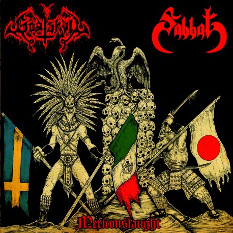 SABBAT/GOATSKULL "Mexiconslaught" split 7"EP