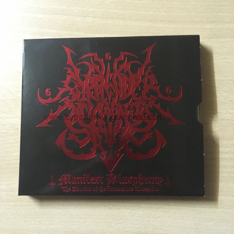 SURRENDER OF DIVINITY "Manifest Blasphemy" slipcase CD