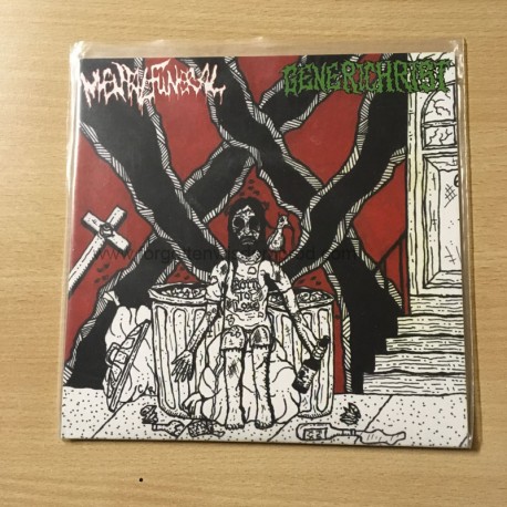 MENTAL FUNERAL/GENERICHRIST split 7"EP