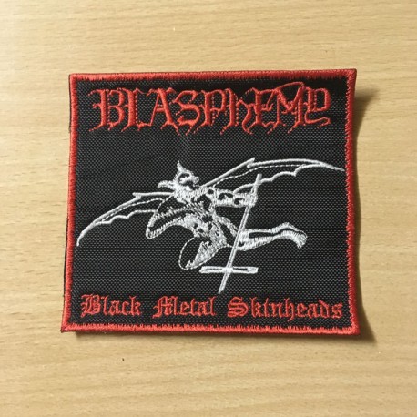 BLASPHEMY Black Metal Skinheads patch