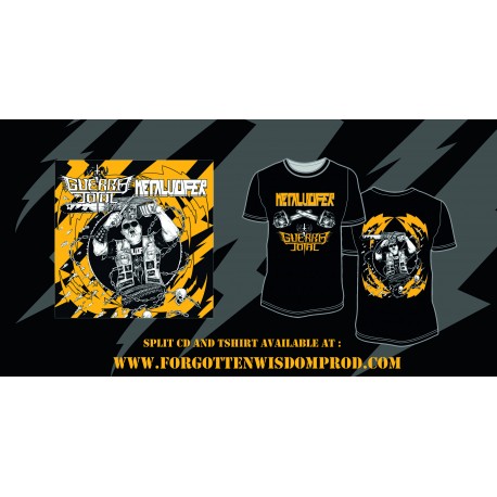 GUERRA TOTAL/METALUCIFER CD + Tshirt