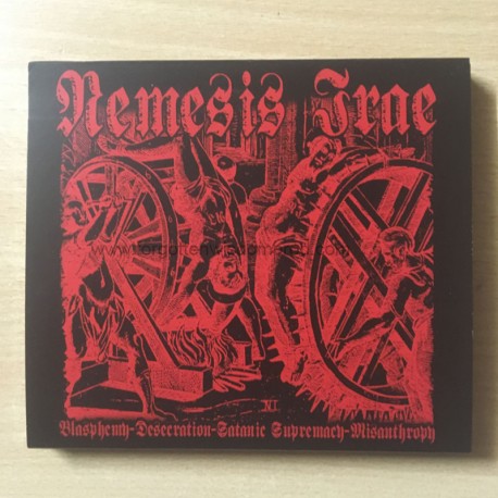 NEMESIS IRAE "Blasphemy - Desecration..." slipcase CD