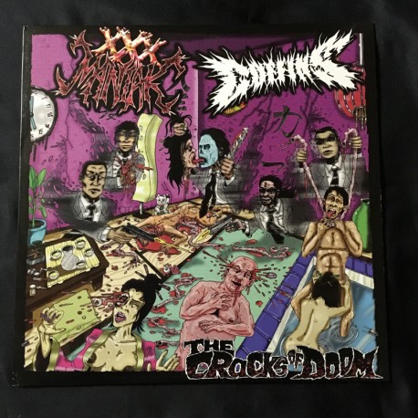 COFFINS/XXX MANIAK split 12"LP