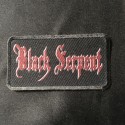 BLACK SERPENT logo small patch