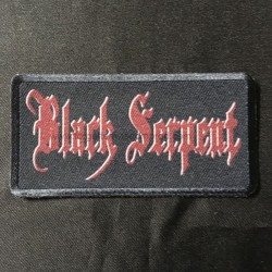 BLACK SERPENT logo patch