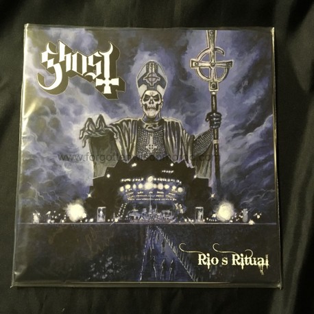 GHOST "Rio's Ritual" 2x12"LP - white