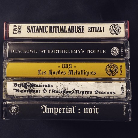 FORGOTTEN WISDOM PROD 5x TAPES PACK !