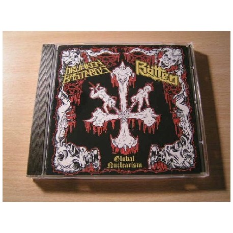 DRUNKEN BASTARDS/RÖTTEN split CD