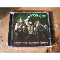 VÖRGUS (Sweden) "Hellfueled Satanic Action" CD