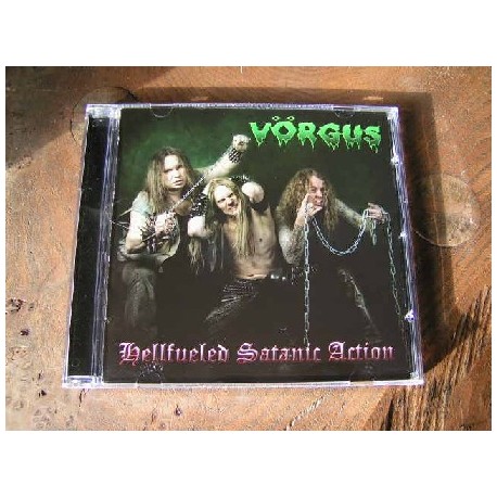 VÖRGUS (Sweden) "Hellfueled Satanic Action" CD